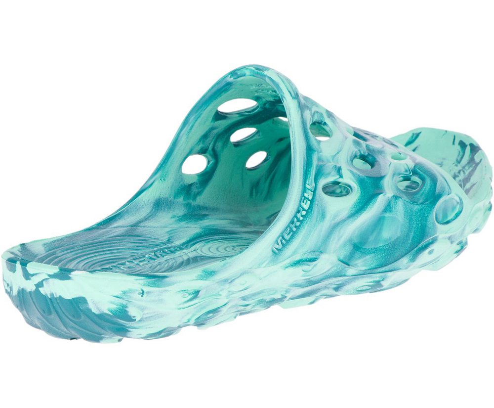 Merrell Sandaler Dame - Hydro Moc Slide - Mintgrønne - DAX824716